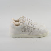 Christian Dior Men's Leather B27 Low Top Sneakers White Size 43